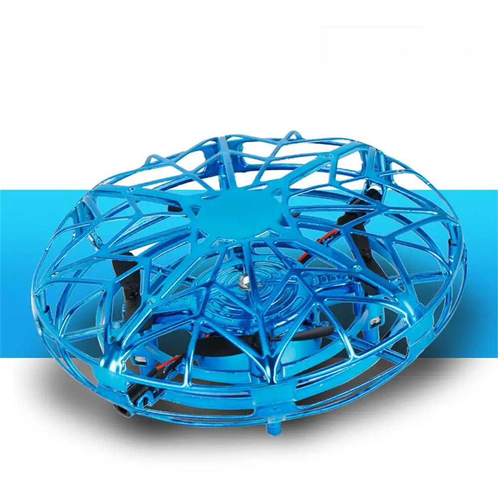 Z20 Helicopter Flying Ball Spinner Toy Hand Controlled Drone Helicopter 360° Rotating Mini UFO With Light Gift for Adult Kids
