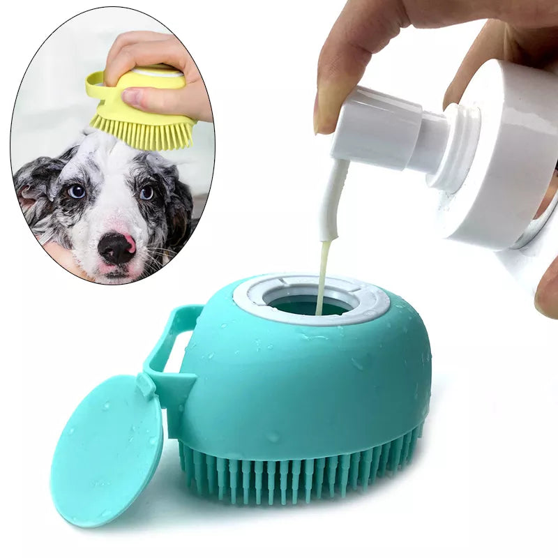 Dog & Cat Bath Massage Brush